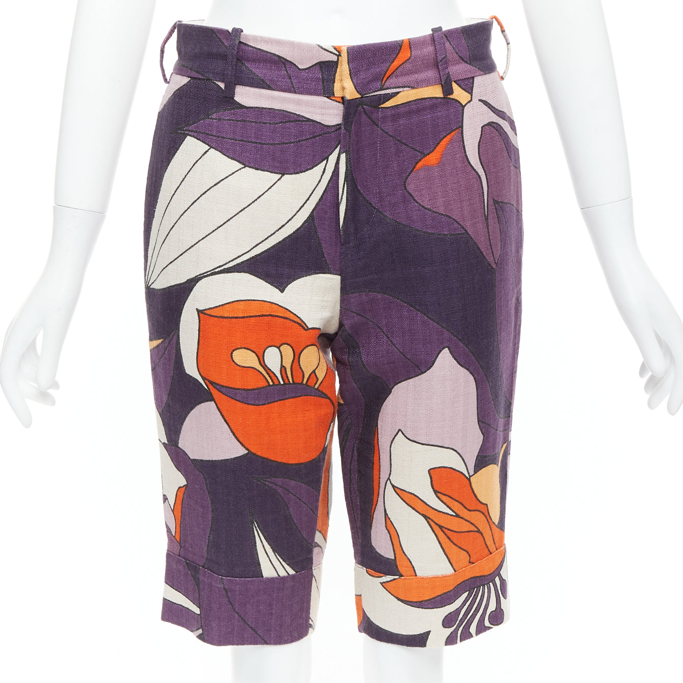 Marni Leather Riding Shorts