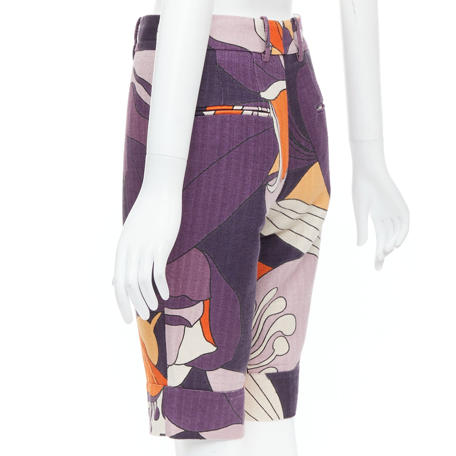 Marni Leather Riding Shorts - Detail 1