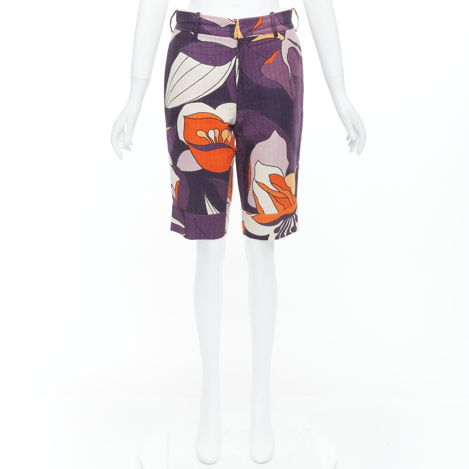 Marni Leather Riding Shorts - Image 11