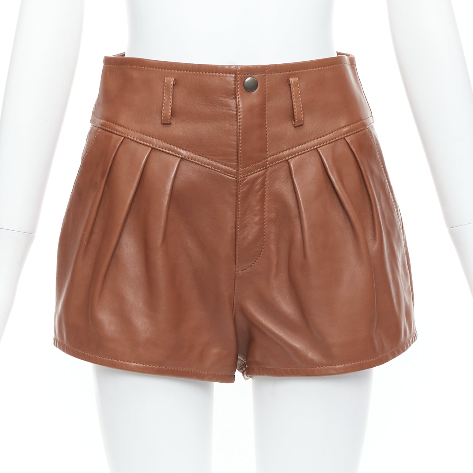 Saint Laurent Cream Bermuda Shorts