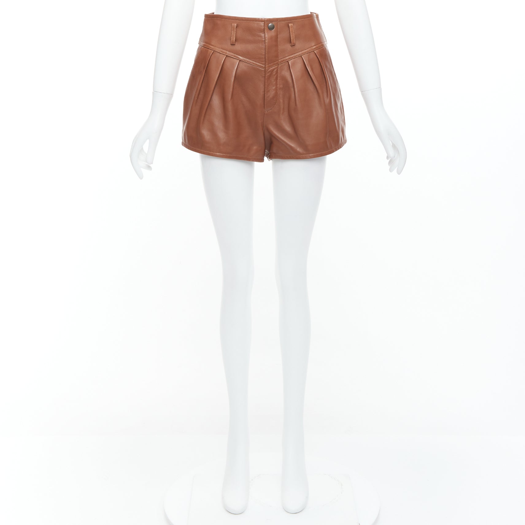 Saint Laurent Cream Bermuda Shorts - Image 11