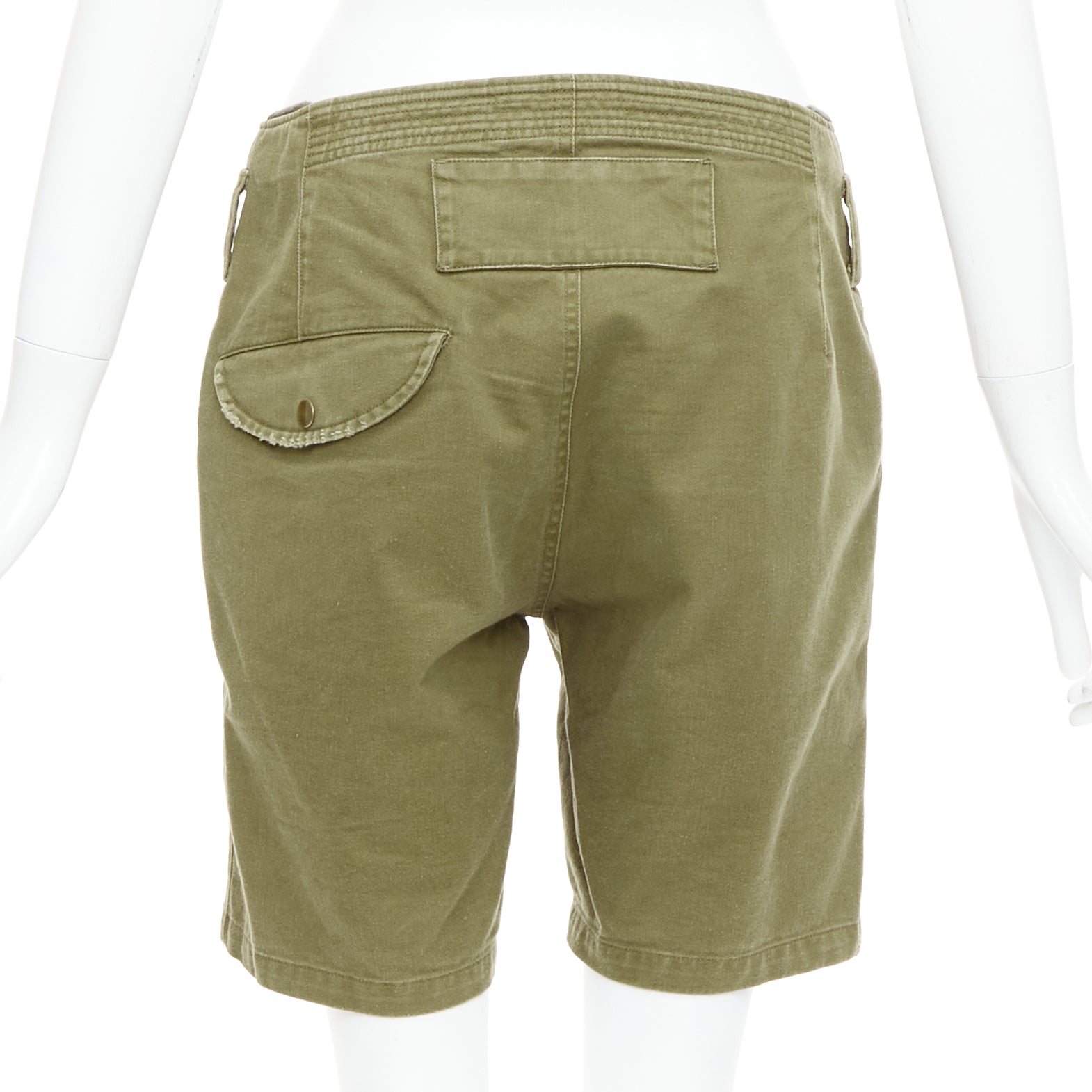 Saint Laurent Stud Kilt Shorts - Side view