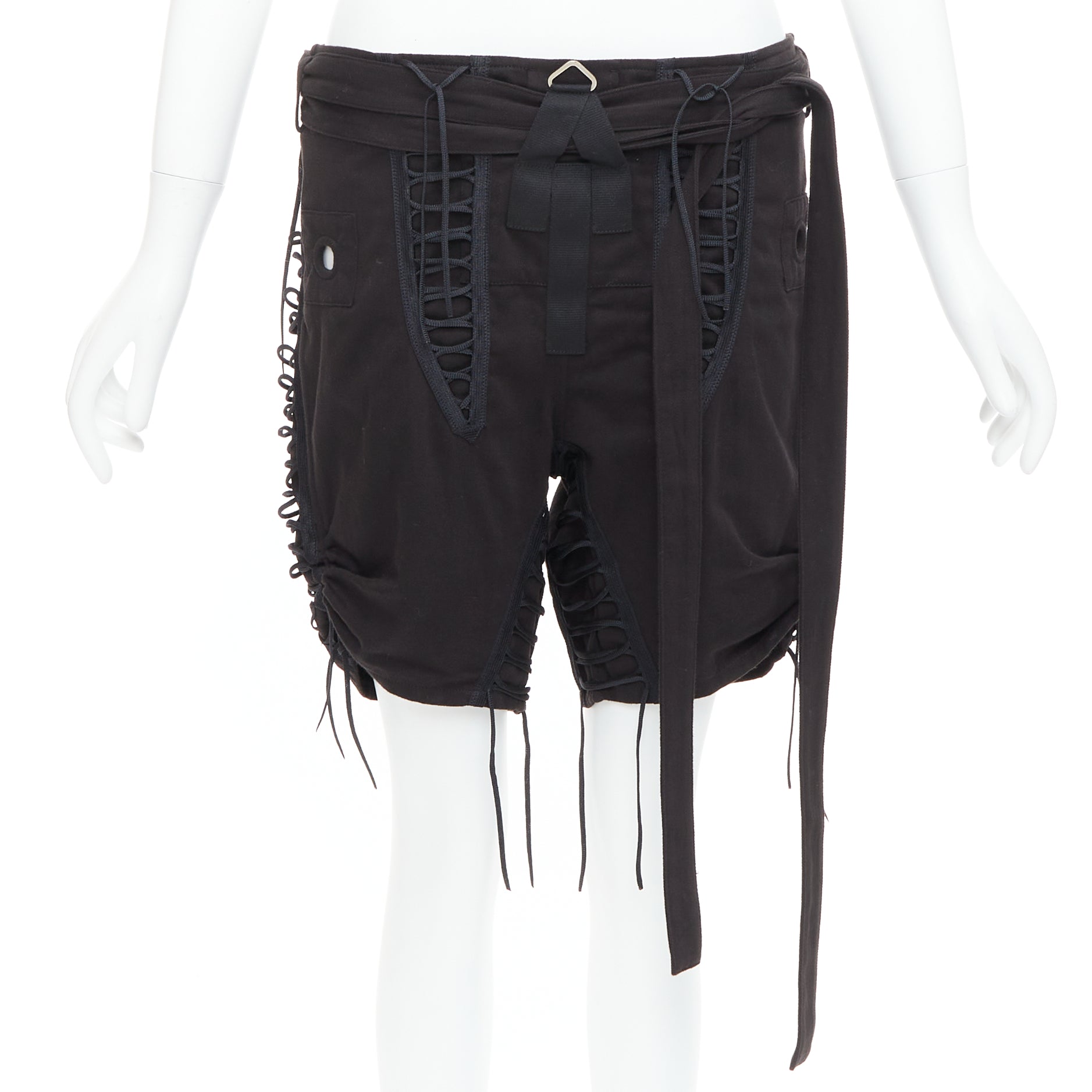 Saint Laurent Crucifix Bermuda Shorts