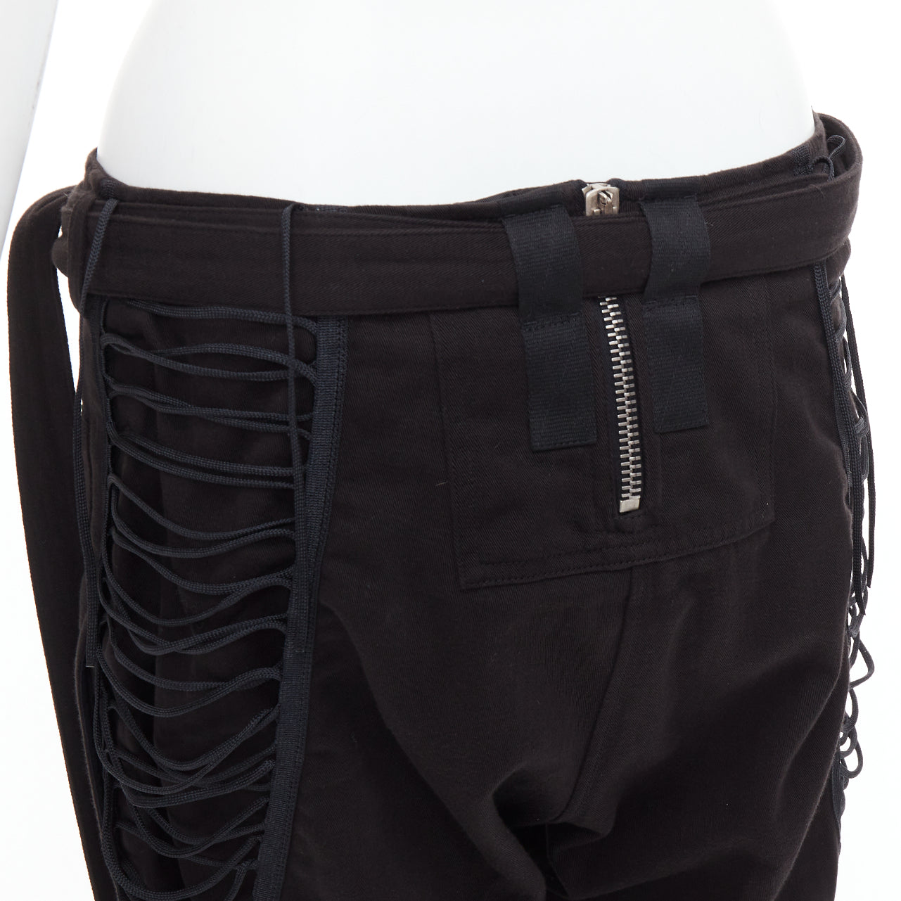 Saint Laurent Crucifix Bermuda Shorts - Back view