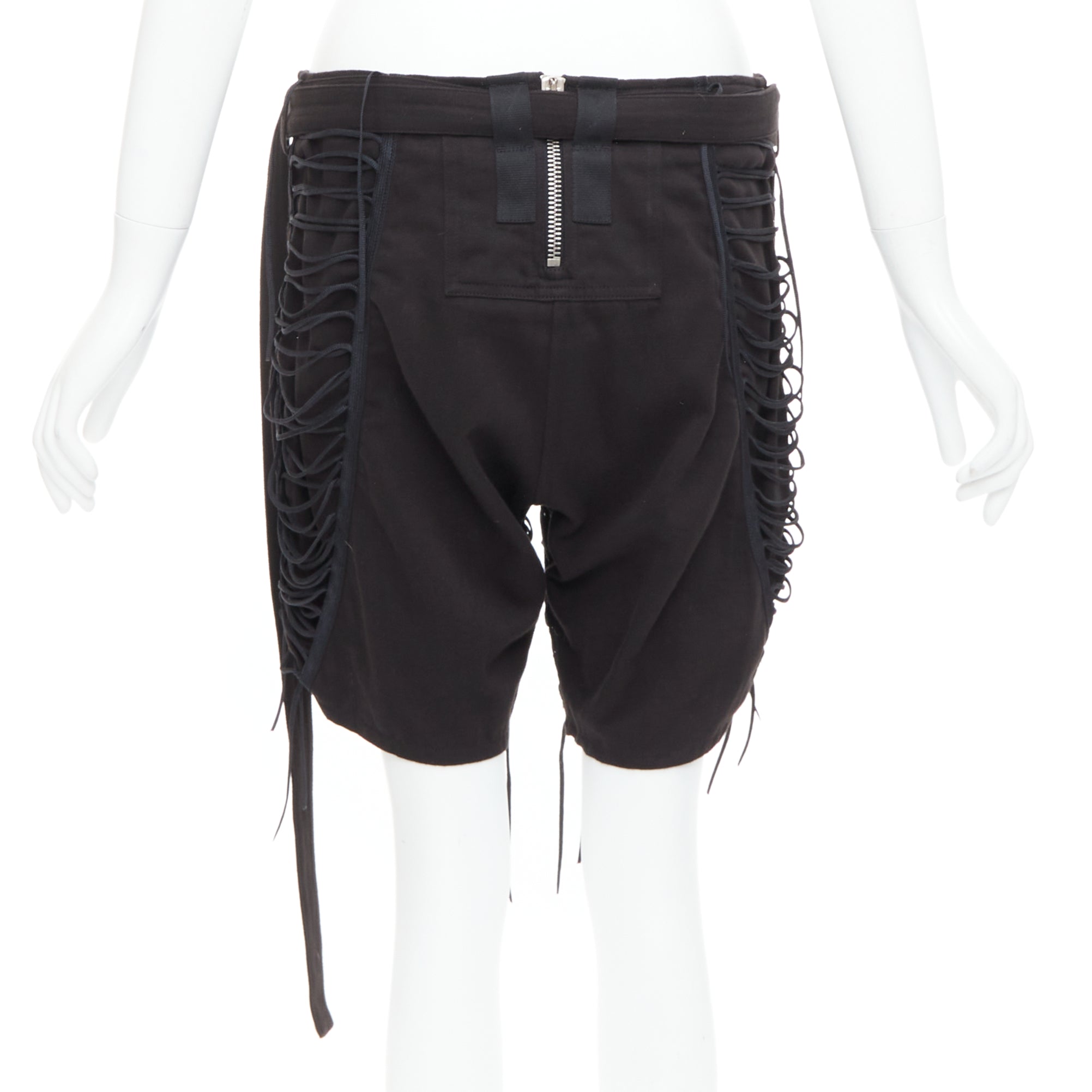Saint Laurent Crucifix Bermuda Shorts - Side view
