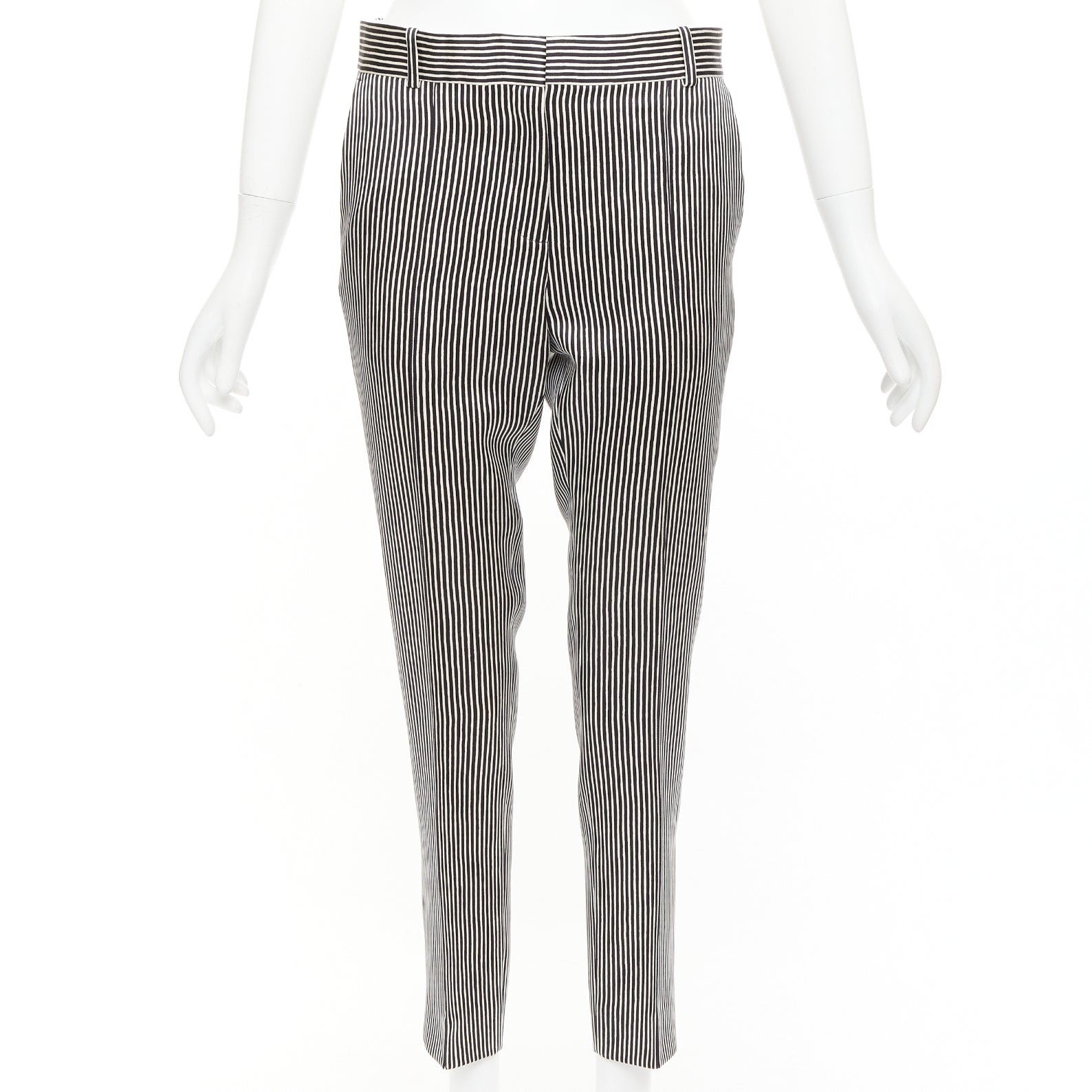 Celine Striped Wool Pants