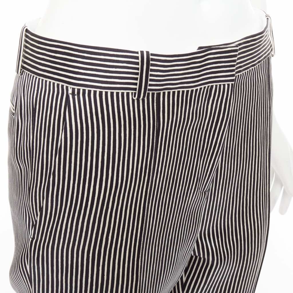Celine Striped Wool Pants - Back view