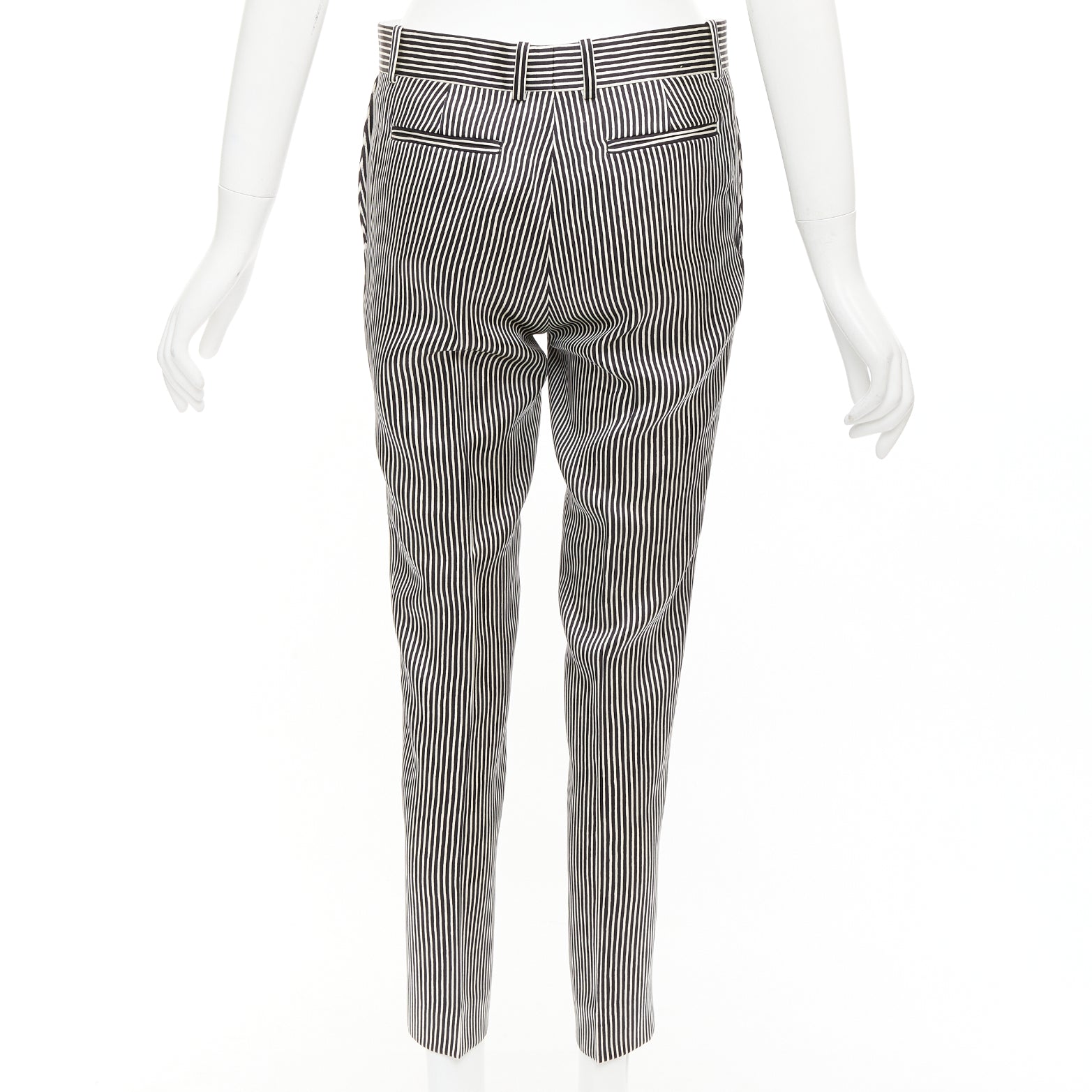 Celine Striped Wool Pants - Side view