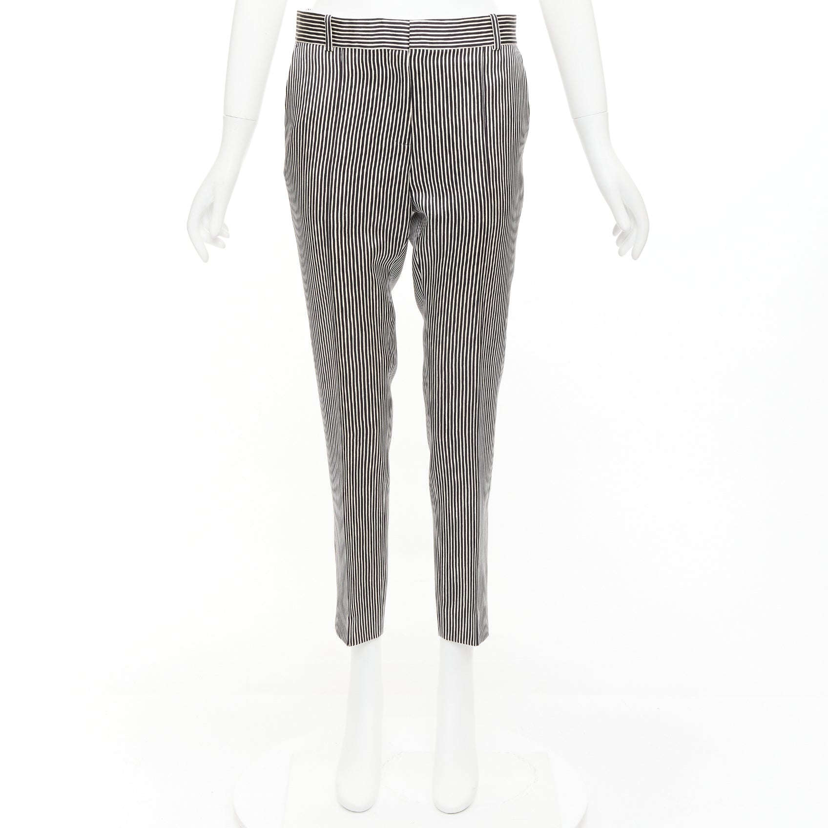 Celine Striped Wool Pants - Image 11