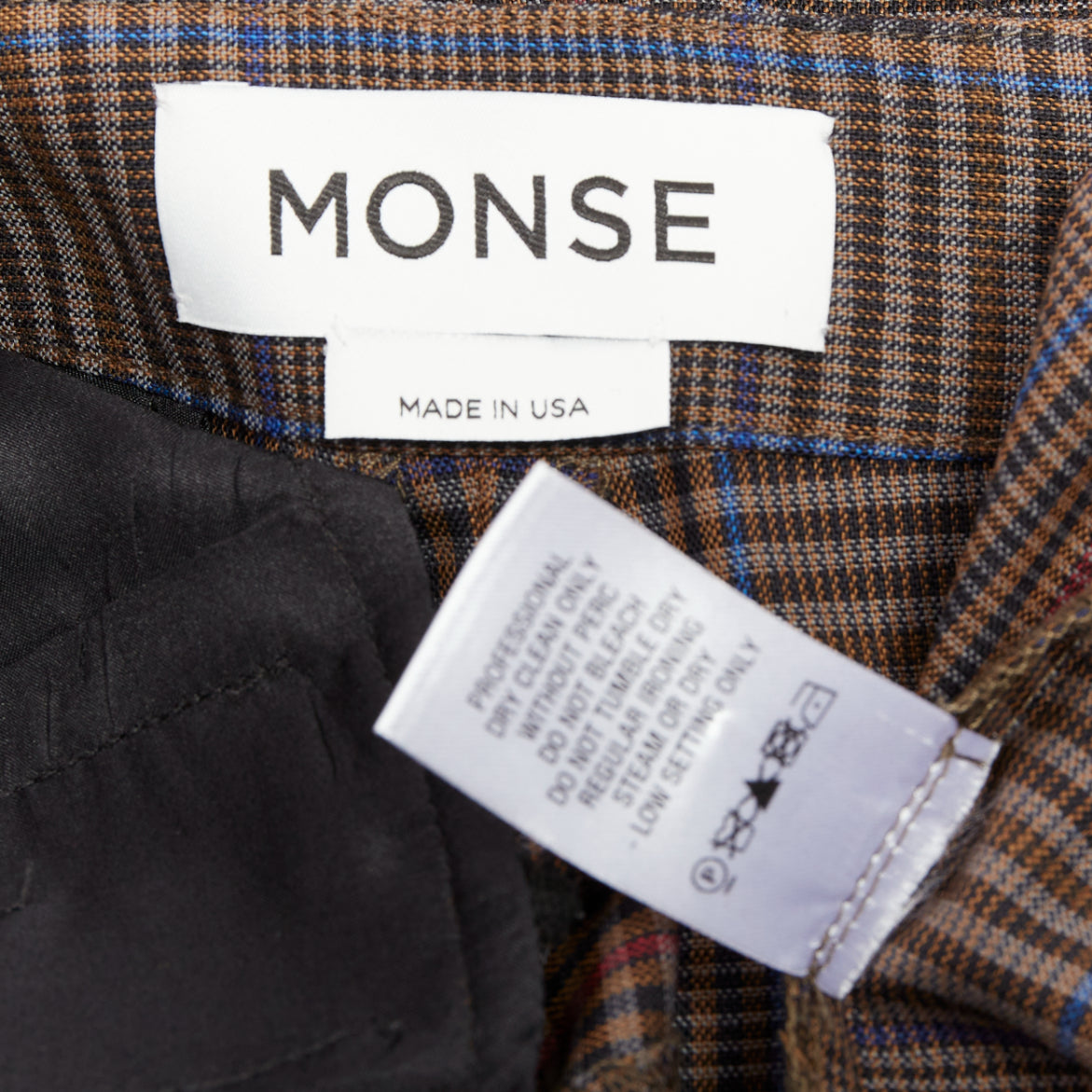 Monse Checkered Wide Pants - Image 10