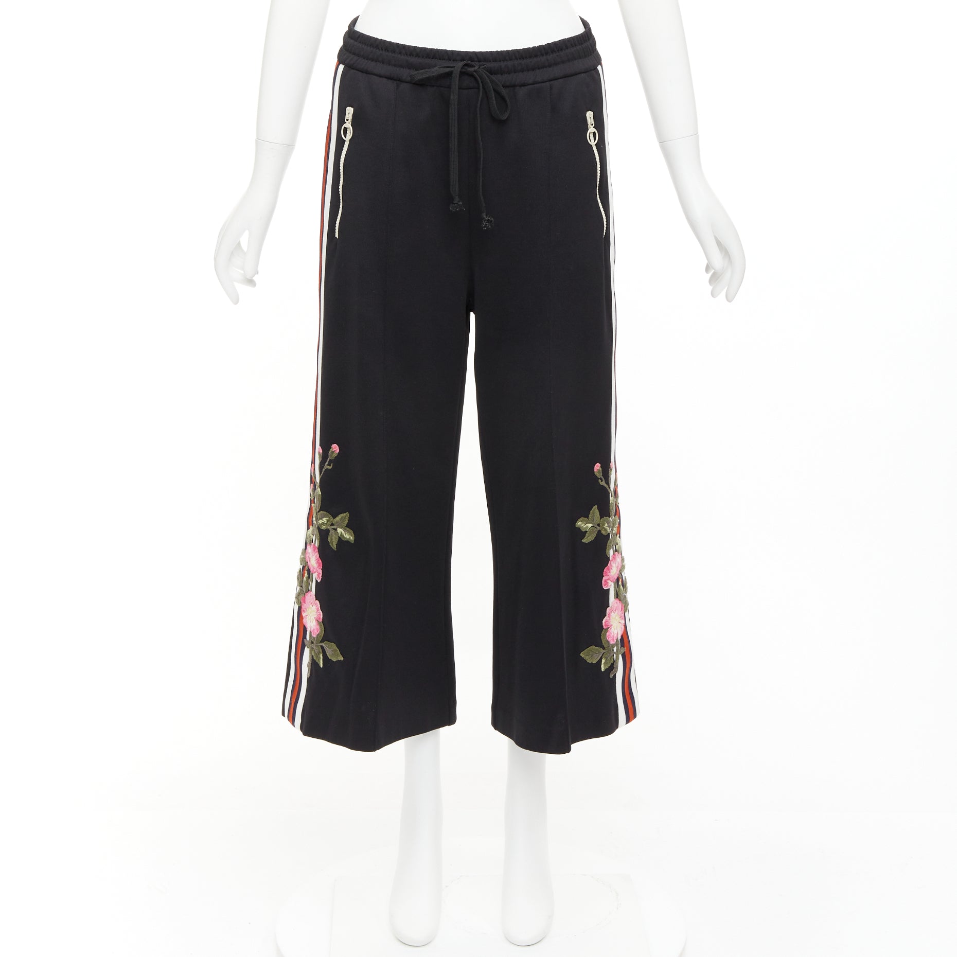 Gucci Floral Patch Joggers - Image 11