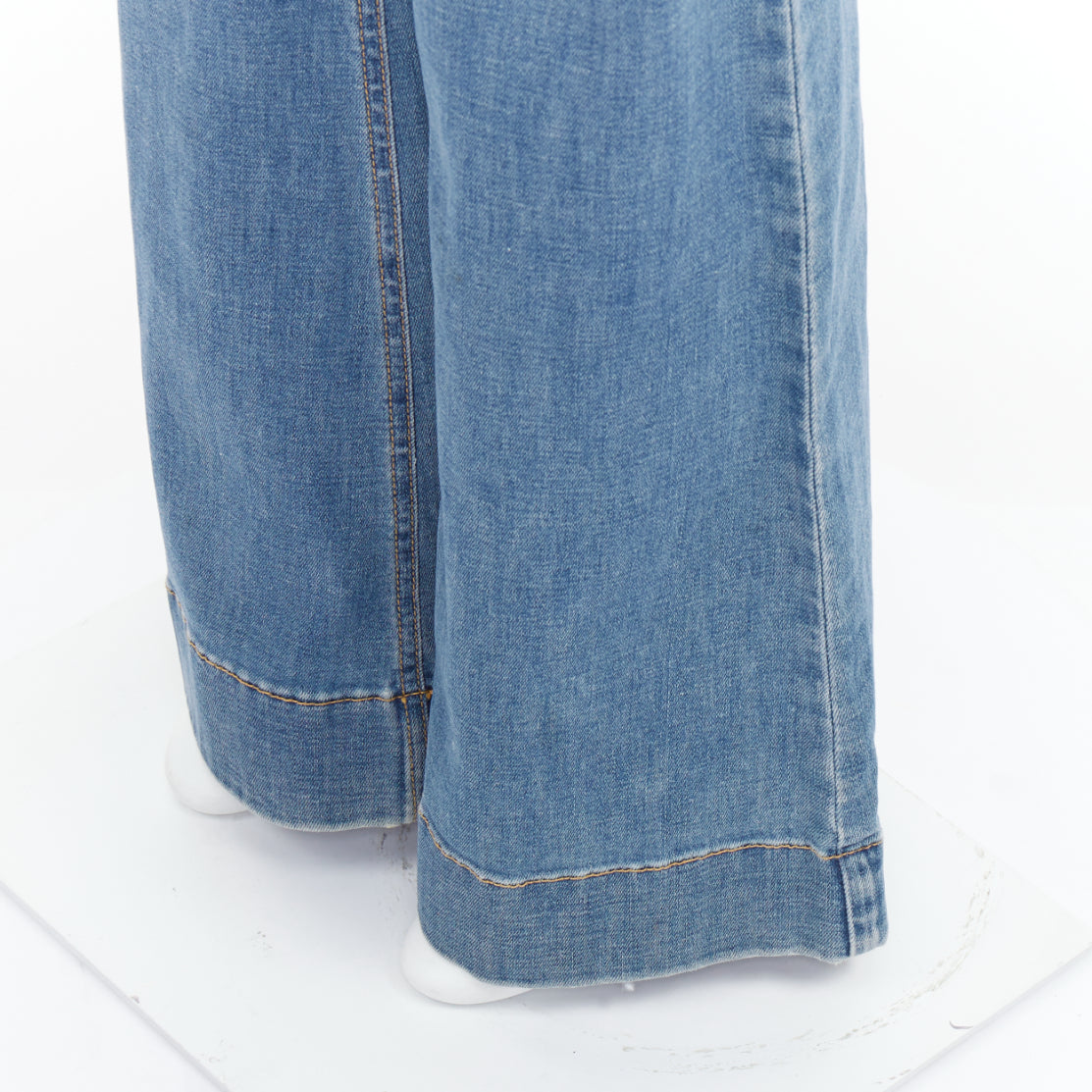 Dolce & Gabbana Silver Flared Jeans - Detail 2