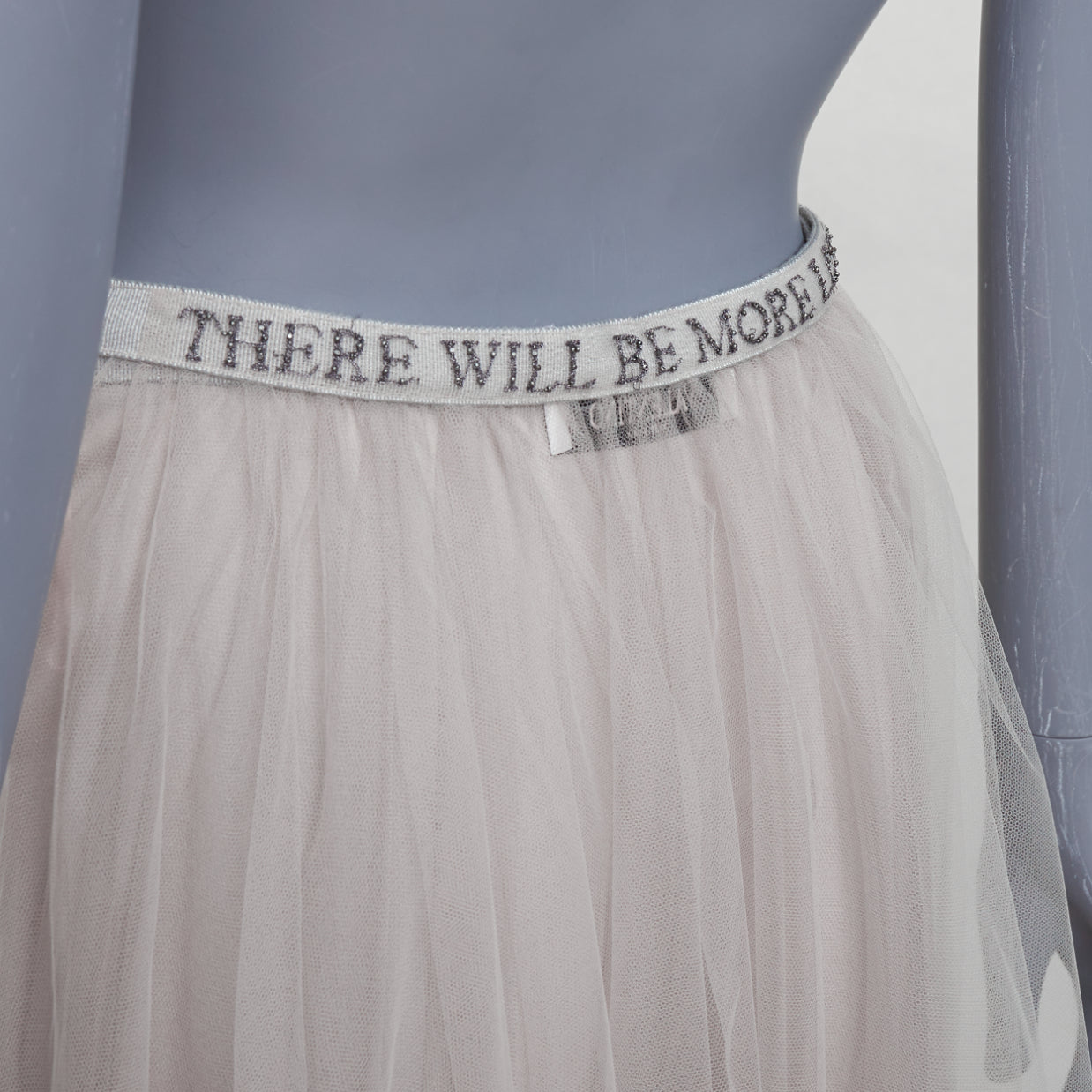 Valentino Garavani Beaded Tulle Skirt - Back view