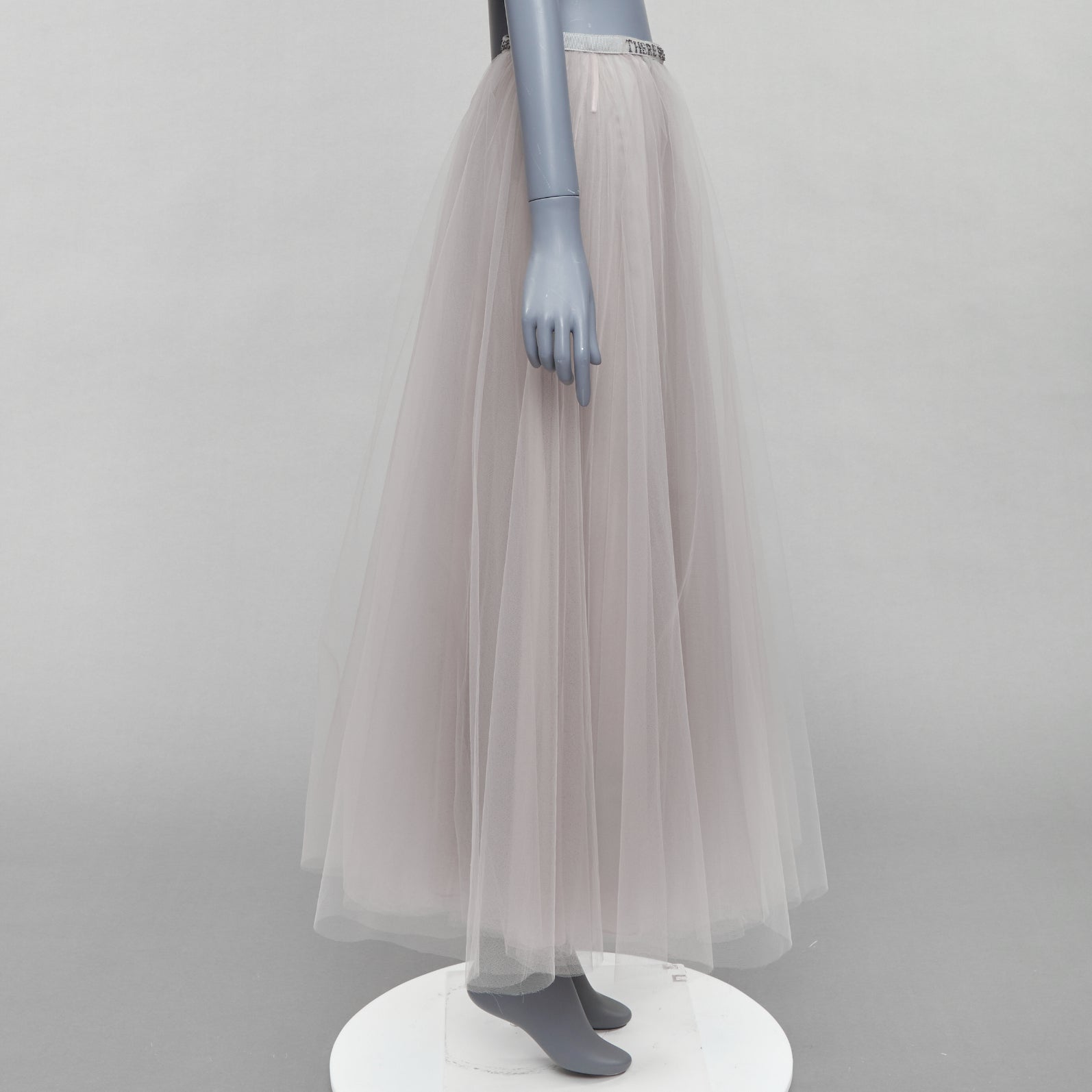 Valentino Garavani Beaded Tulle Skirt - 4