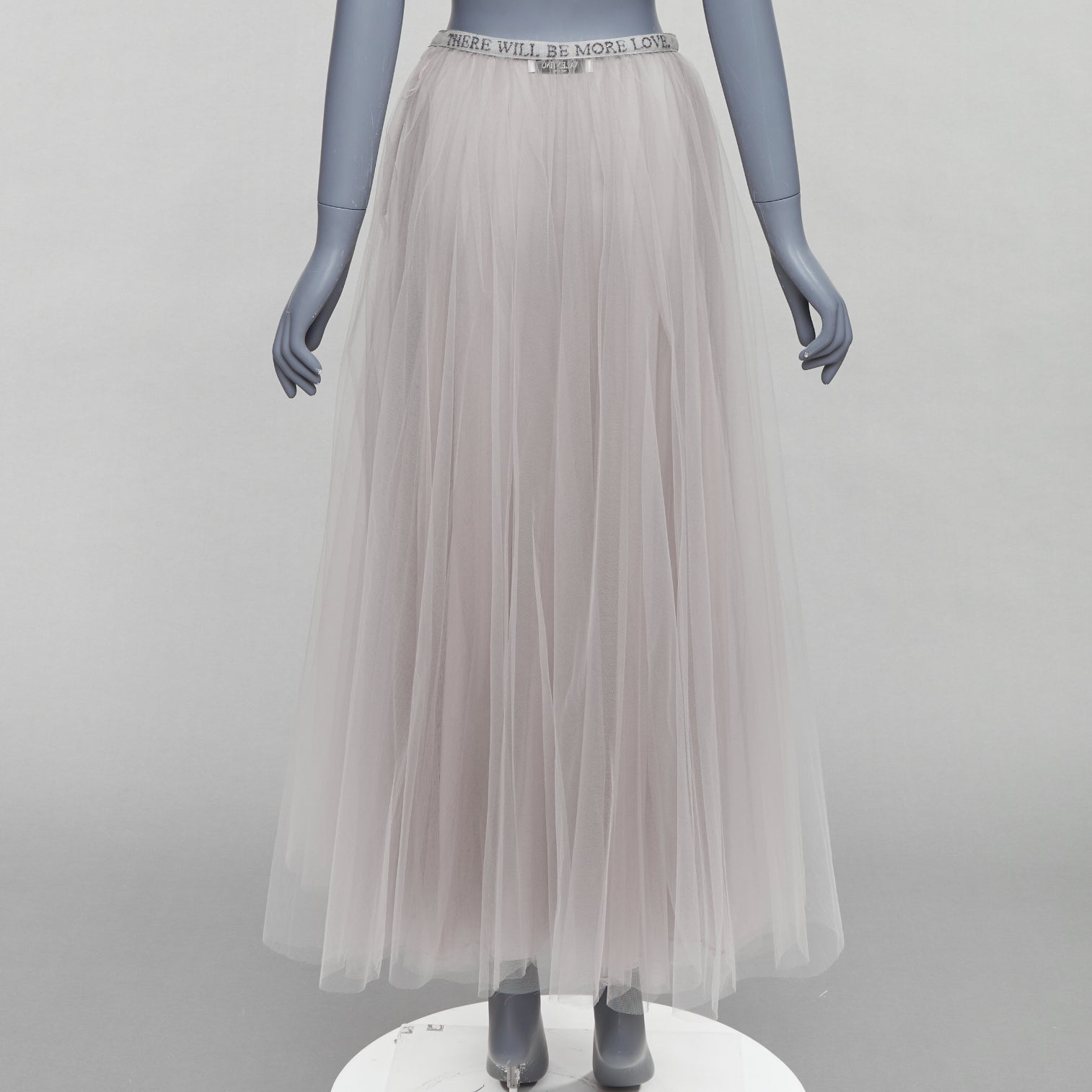 Valentino Garavani Beaded Tulle Skirt - Side view