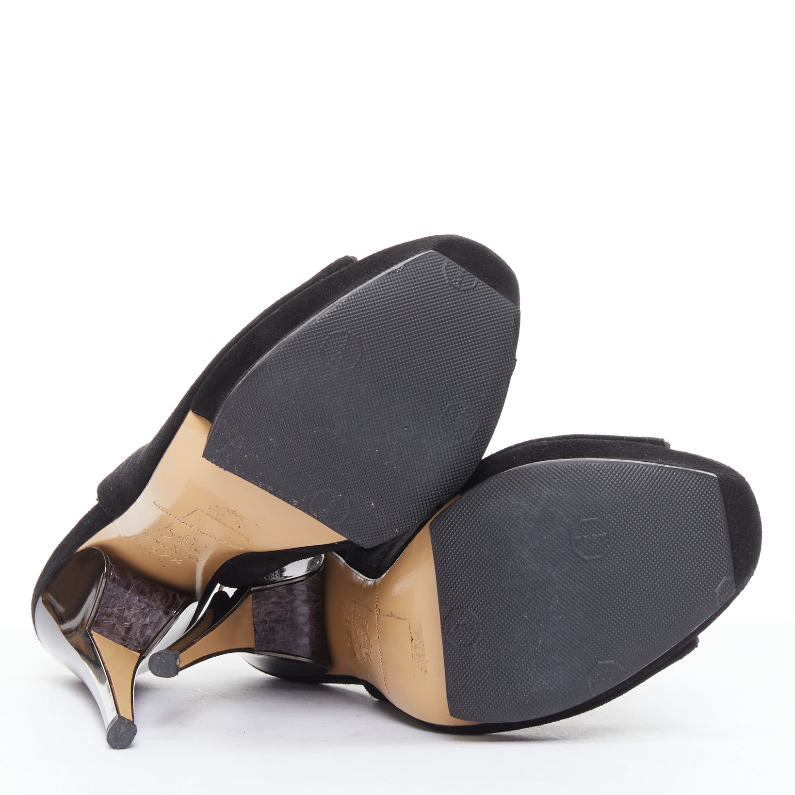 Nicholas Kirkwood Scaled Platform Sandals - Image 13