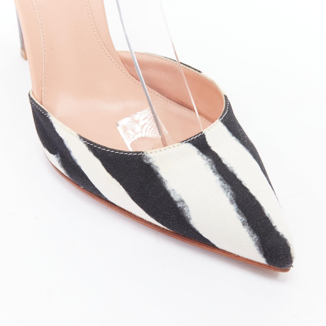 Gianvito Rossi Zebra Print Pumps - Detail 2