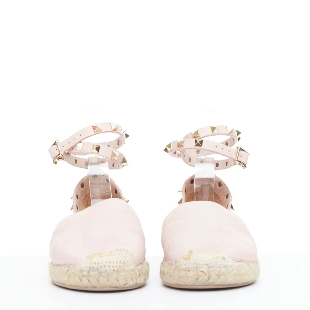 Valentino Rockstud Pink Leather Fair - Inside View