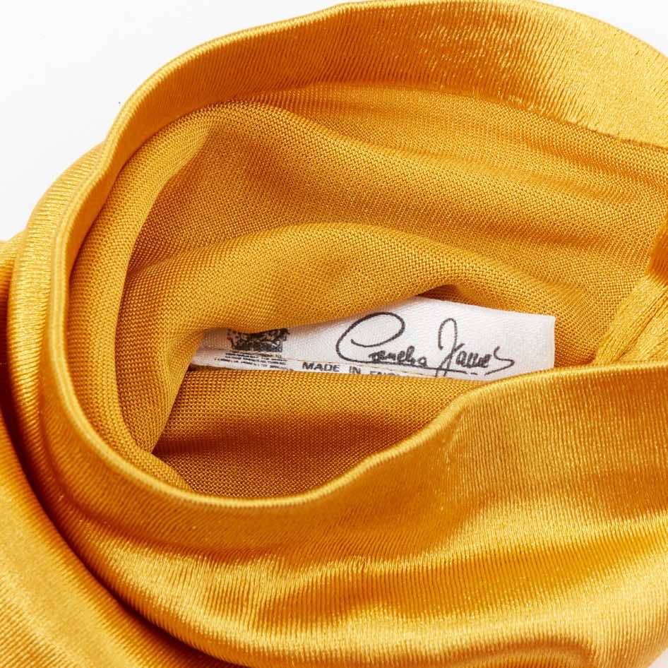 Unsigned / متعددة Tan Stud Gloves - Side view