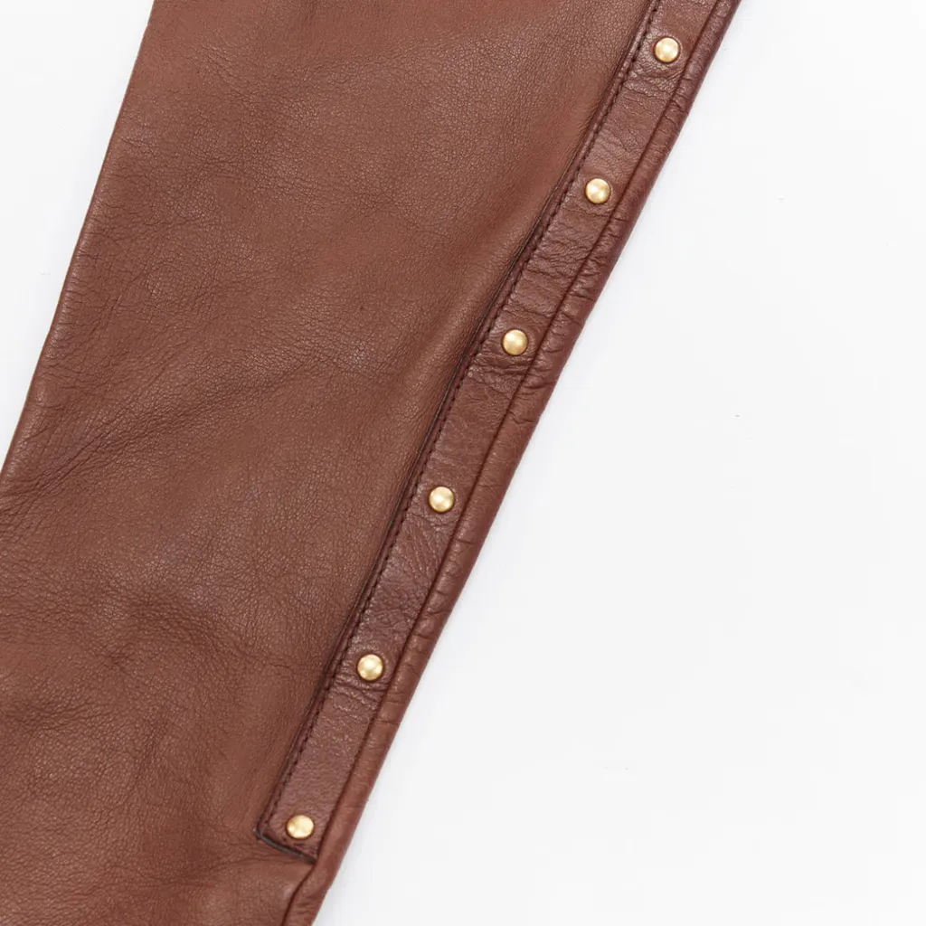 Gucci Architettura Bag Brown Leather Very good - Model View