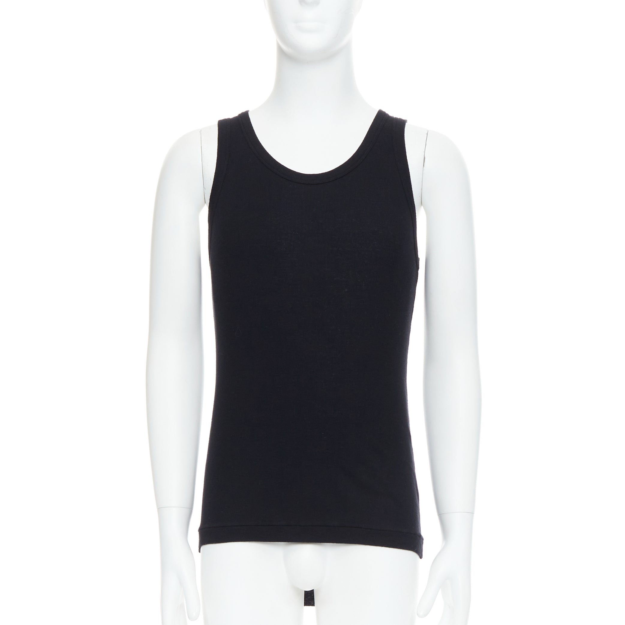 Ann Demeulemeester Ribbed Tank Top