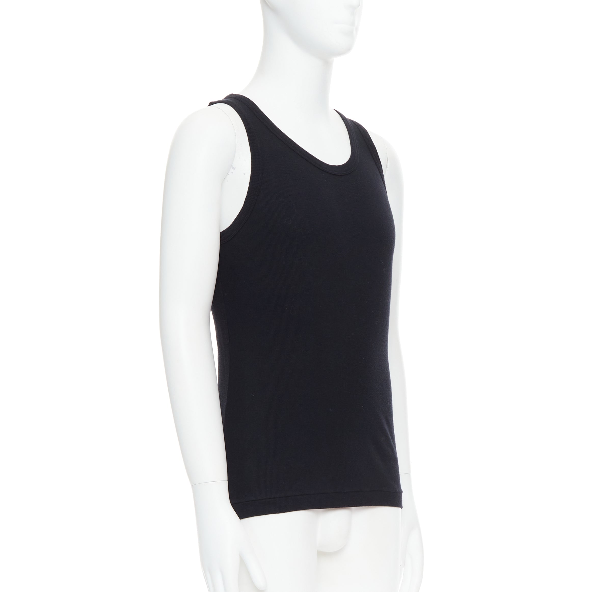 Ann Demeulemeester Ribbed Tank Top - Image 6