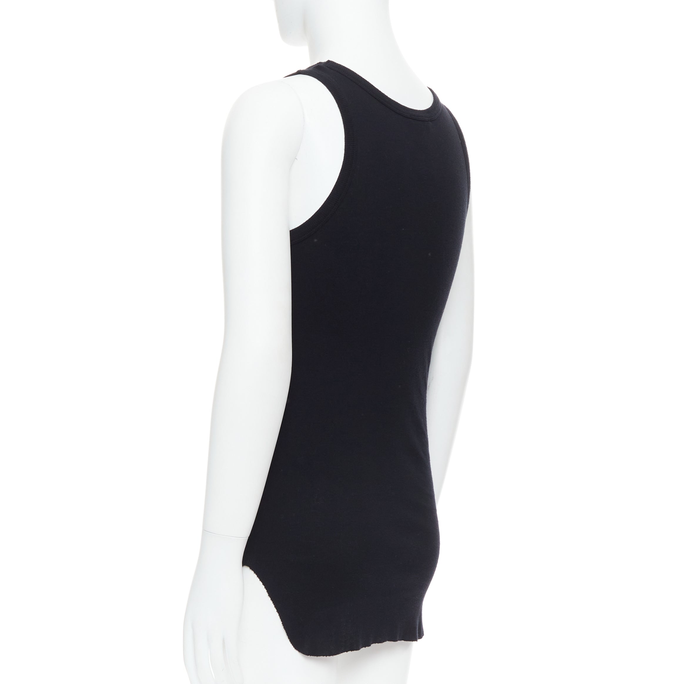 Ann Demeulemeester Ribbed Tank Top - Detail 1