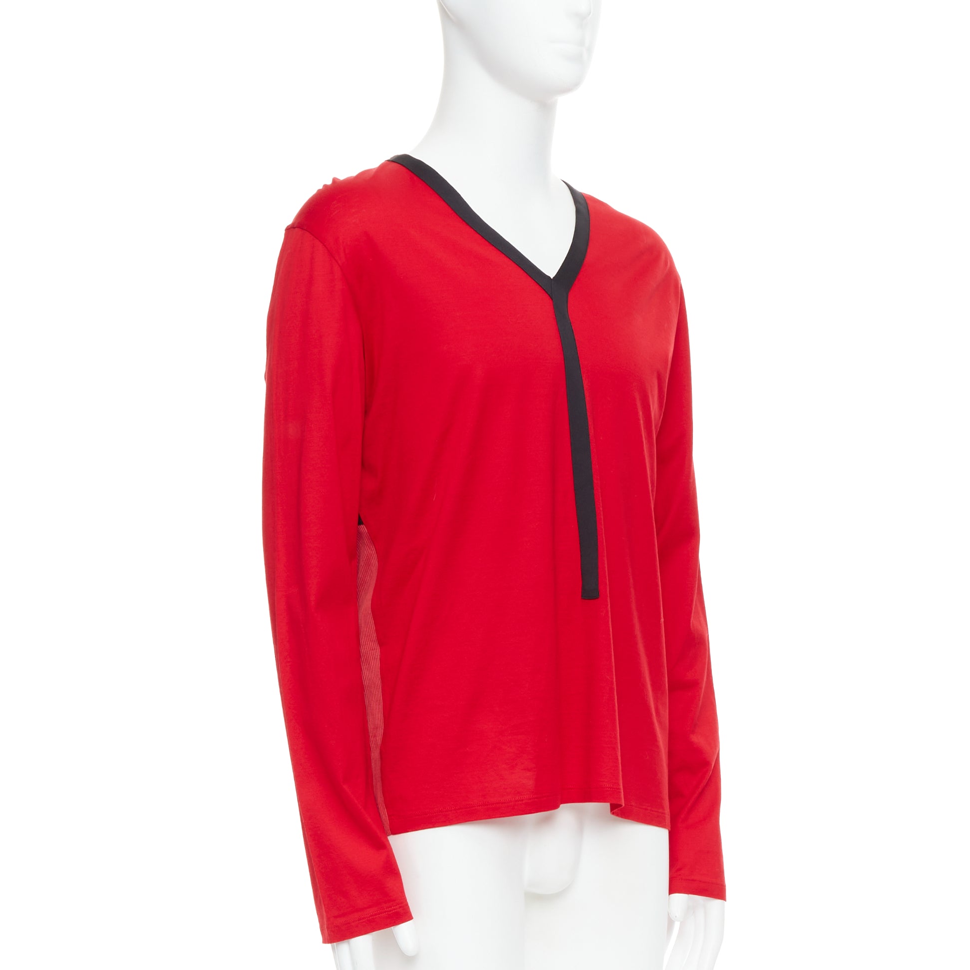 Balenciaga Trim V-Neck Shirt - Image 6
