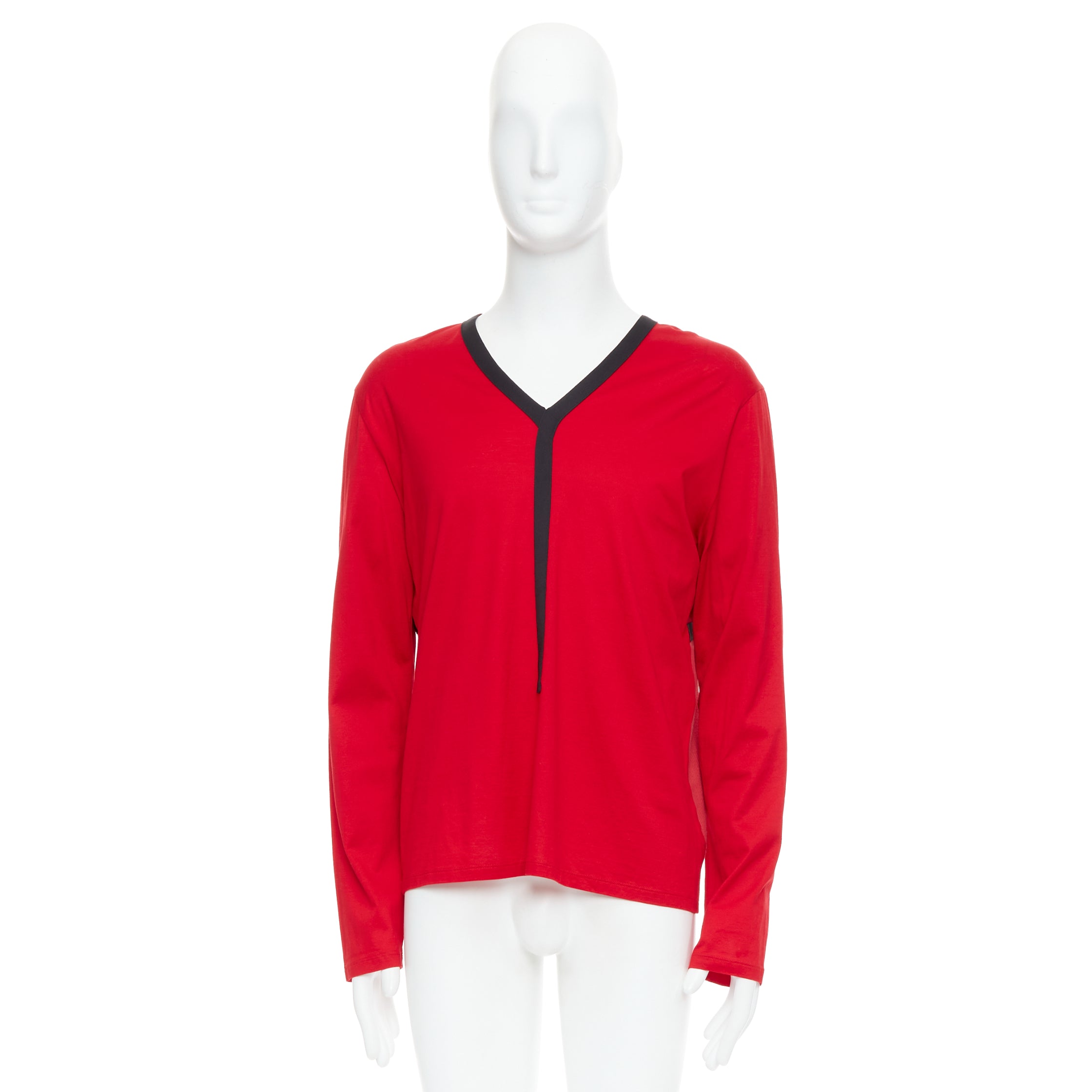 Balenciaga Trim V-Neck Shirt - Image 11