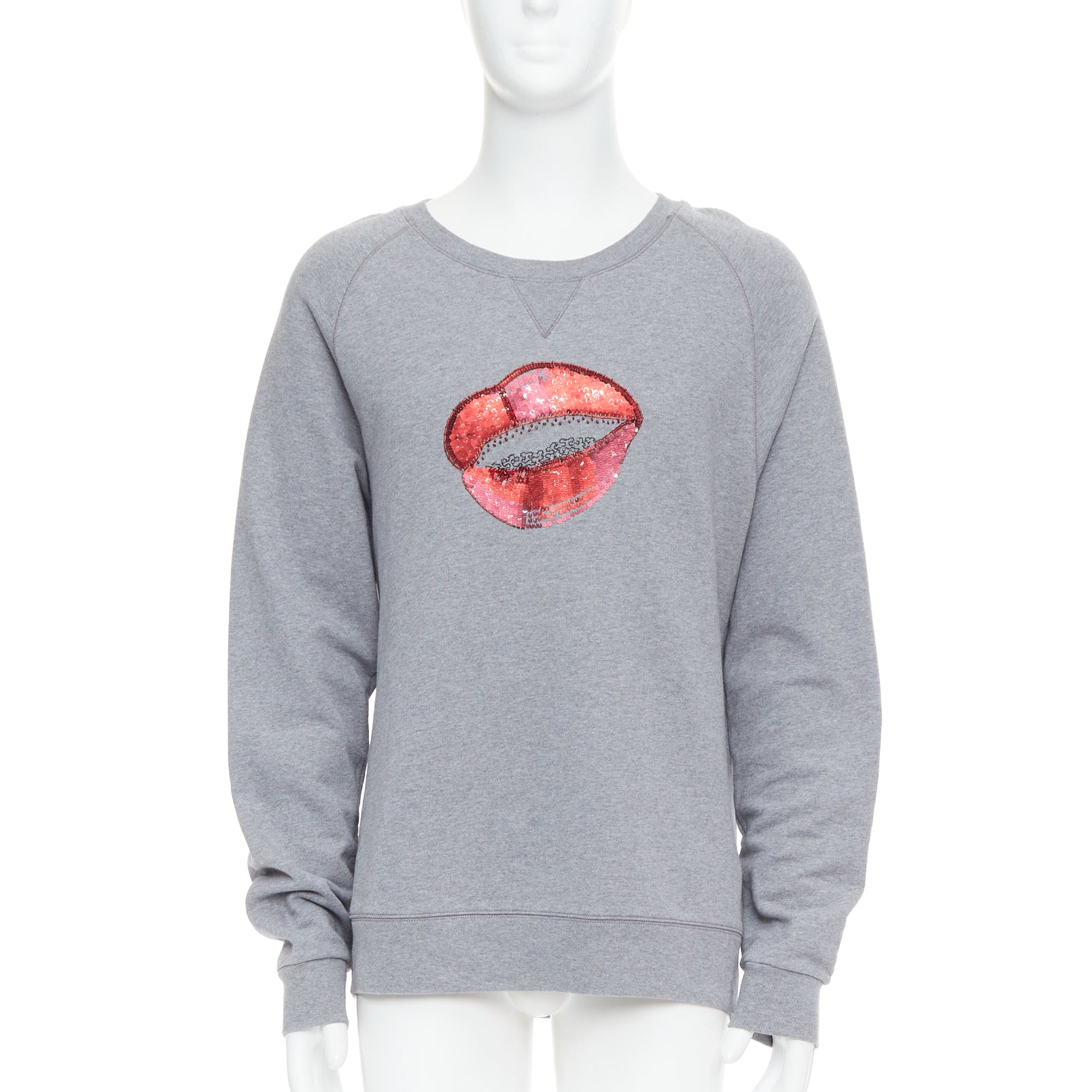 Dries Van Noten Sequin Lip Pullover