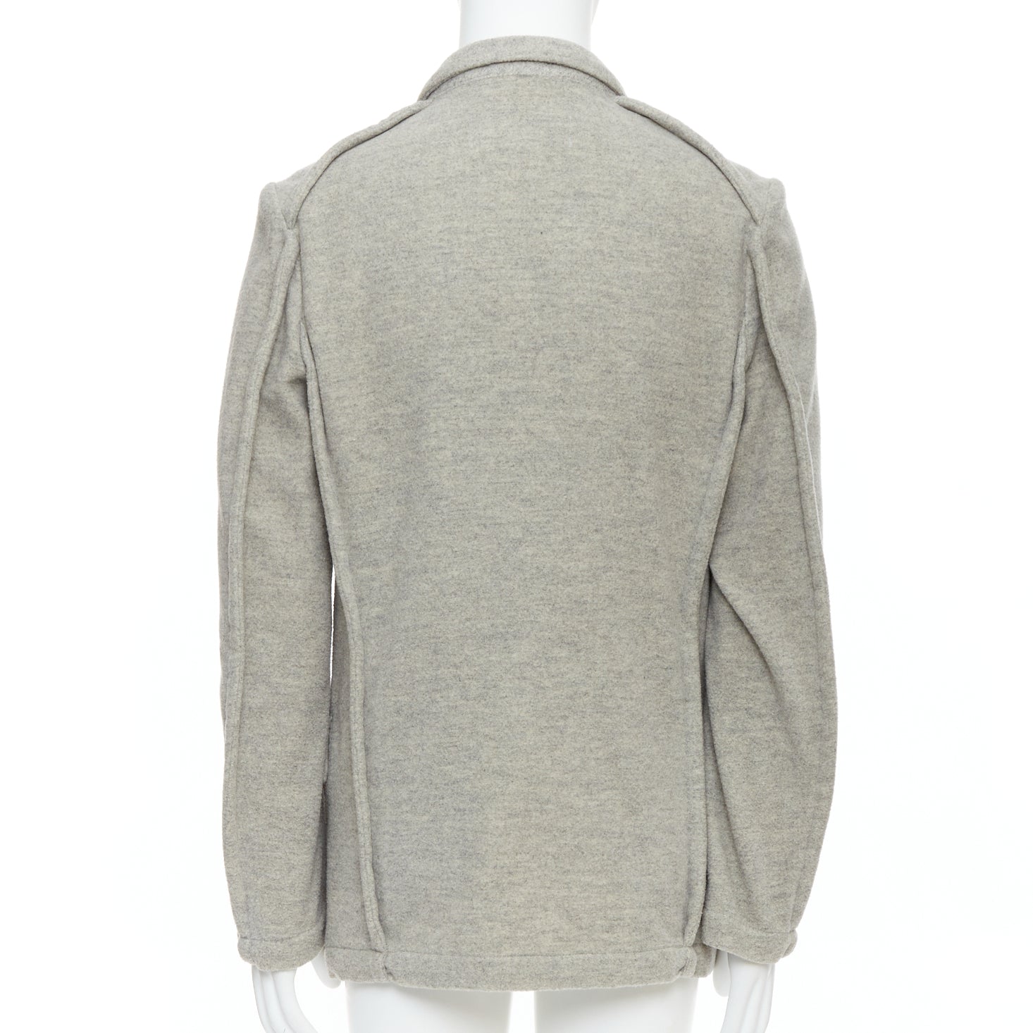 Comme Des Garcons Evergreen Wool Blazer - Side view