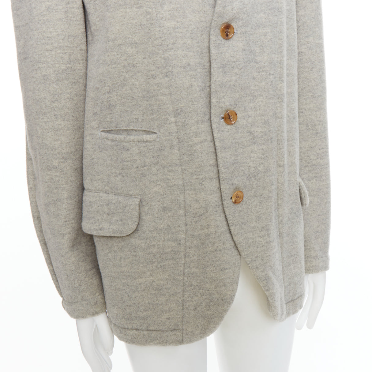 Comme Des Garcons Evergreen Wool Blazer - Detail 2