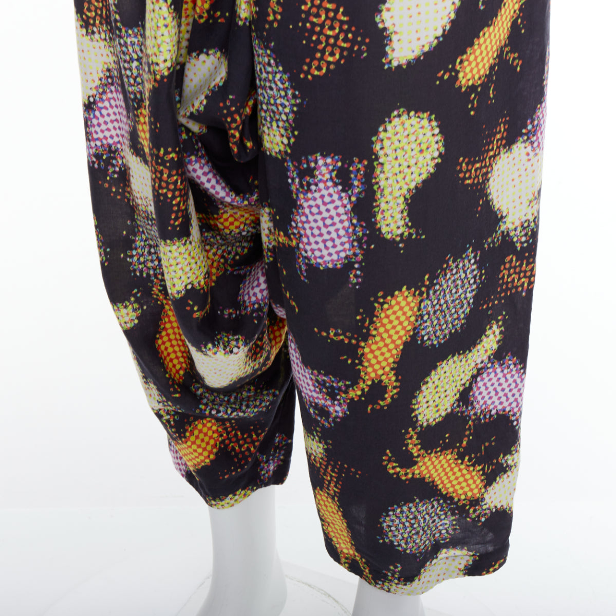 Issey Miyake Abstract Harem Pants - Back view