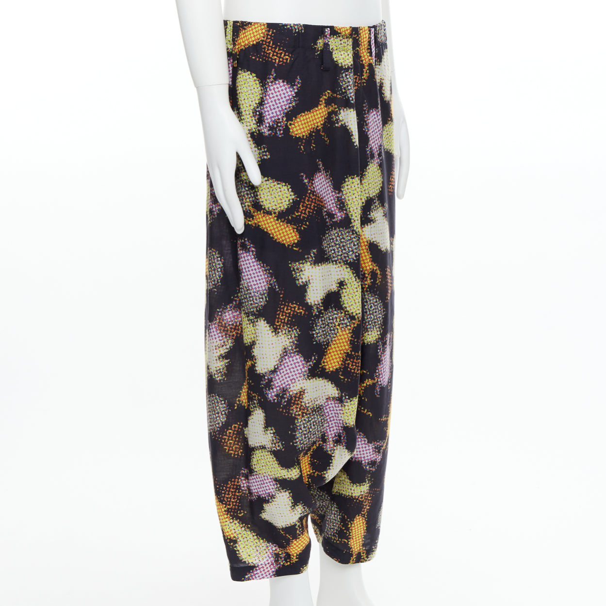 Issey Miyake Abstract Harem Pants - Image 6