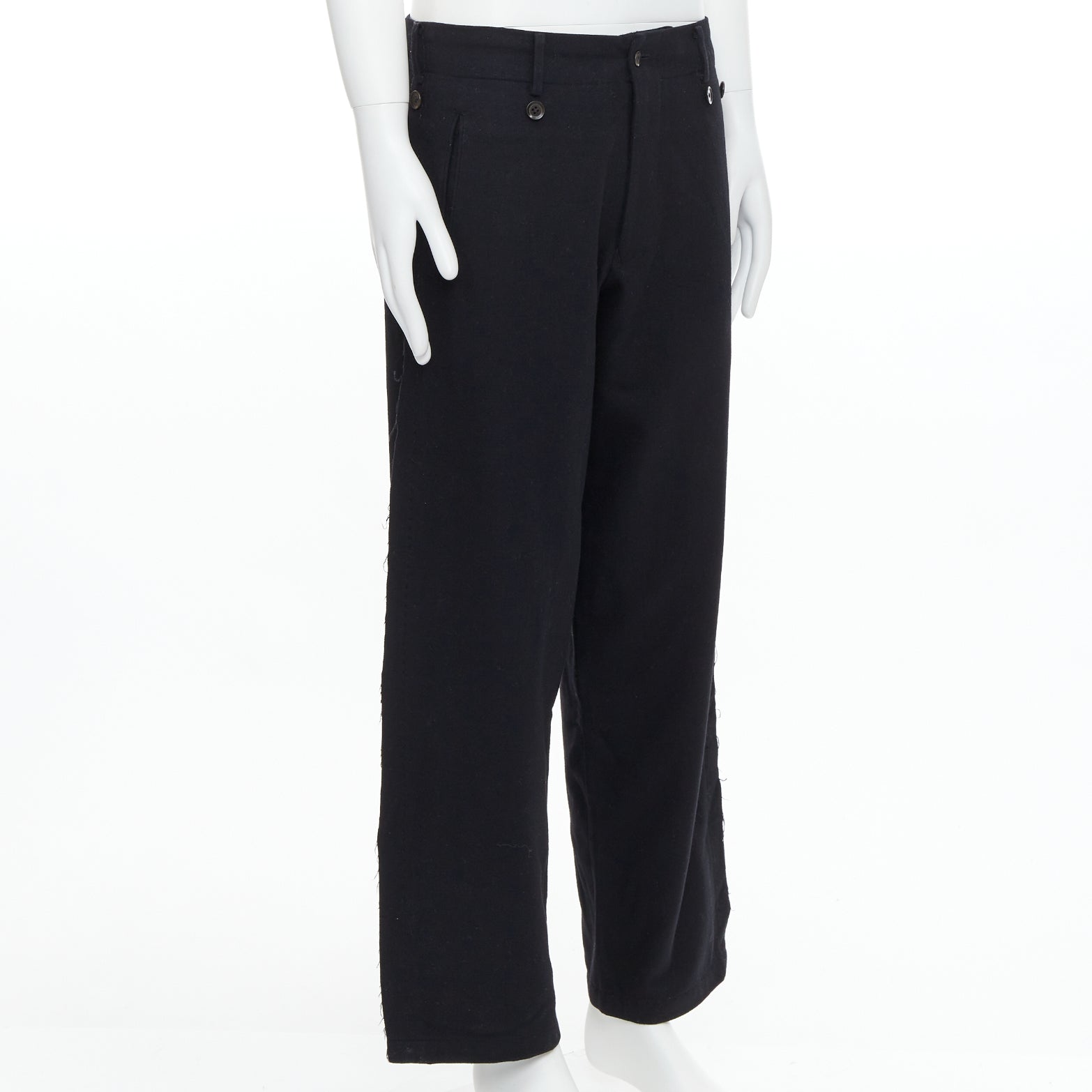 Yohji Yamamoto Raw Edge Pants - Image 6