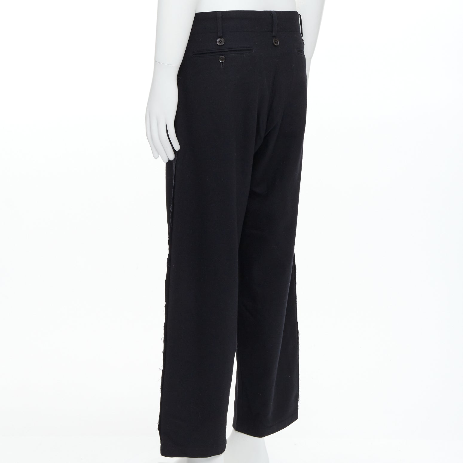 Yohji Yamamoto Raw Edge Pants - Detail 1