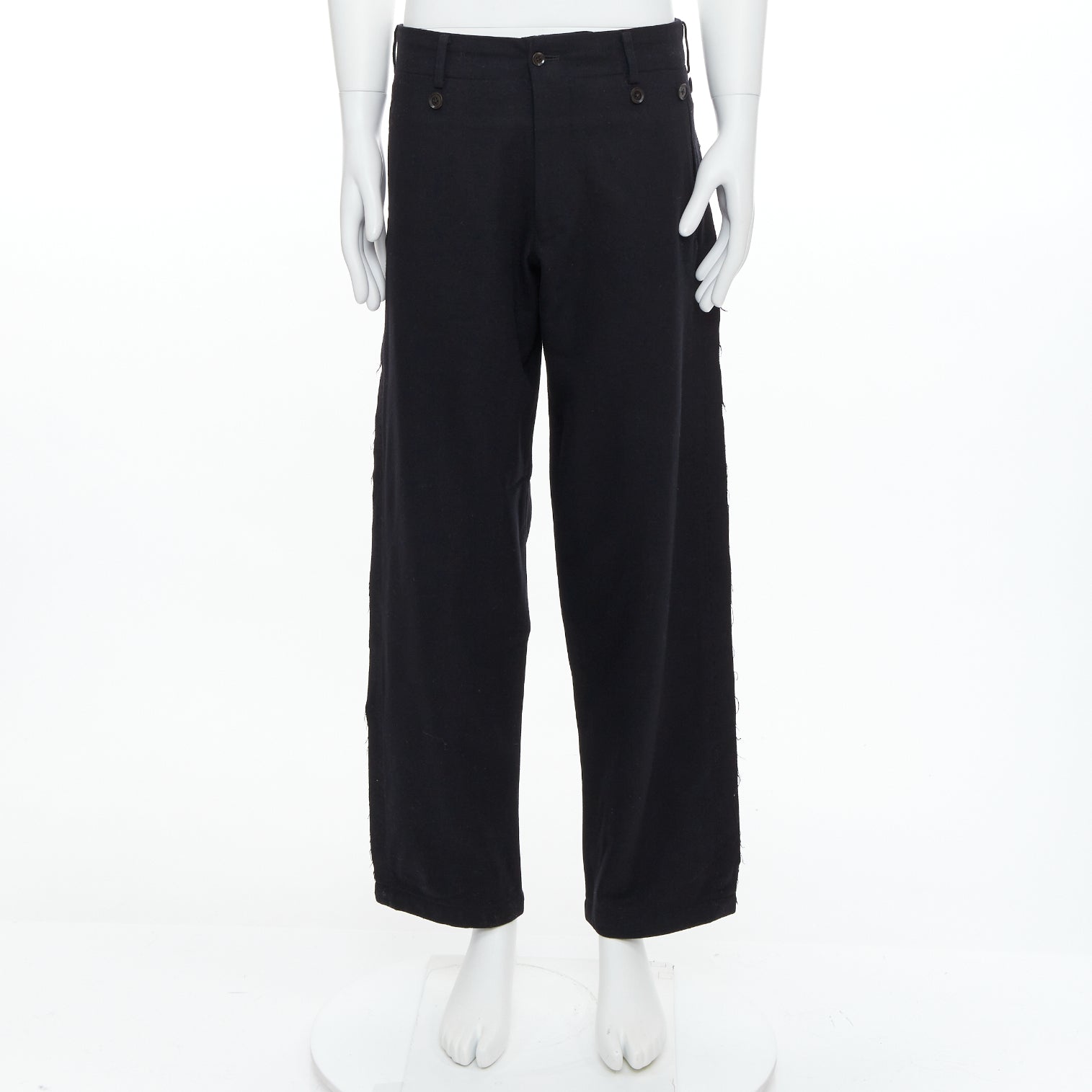 Yohji Yamamoto Raw Edge Pants - Image 11