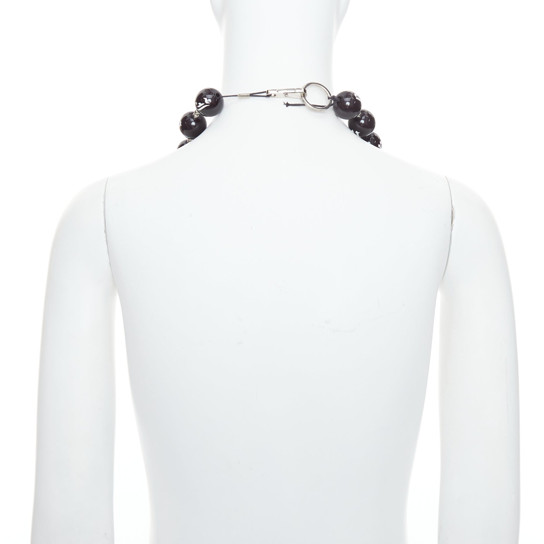 John Galliano Gothic Necklace - Side view