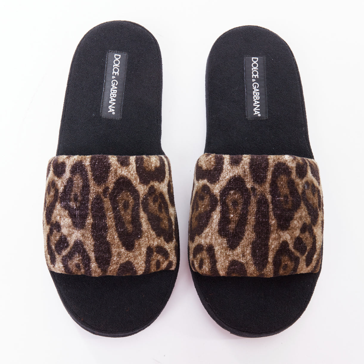 Dolce & Gabbana Leopard Foam Slides - Image 6