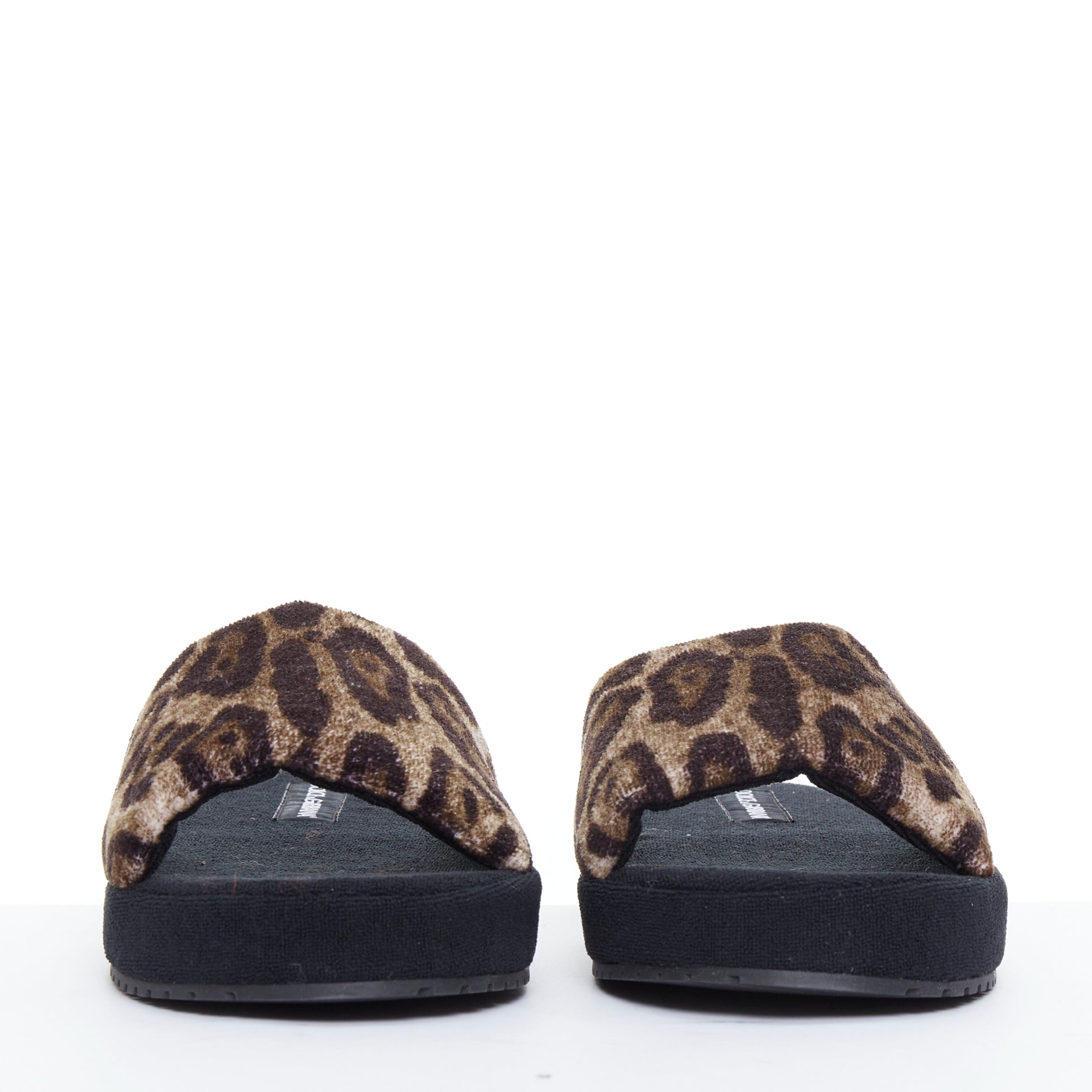Dolce & Gabbana Leopard Foam Slides - 4