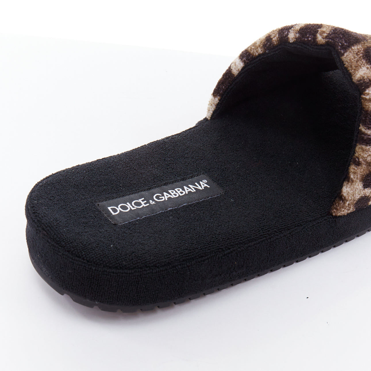Dolce & Gabbana Leopard Foam Slides - Image 11