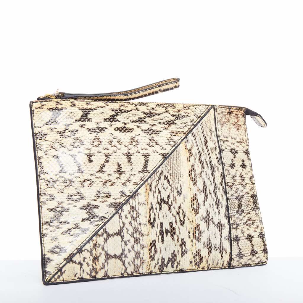 Kotur Printed Leather Zip Pouch - Image 6