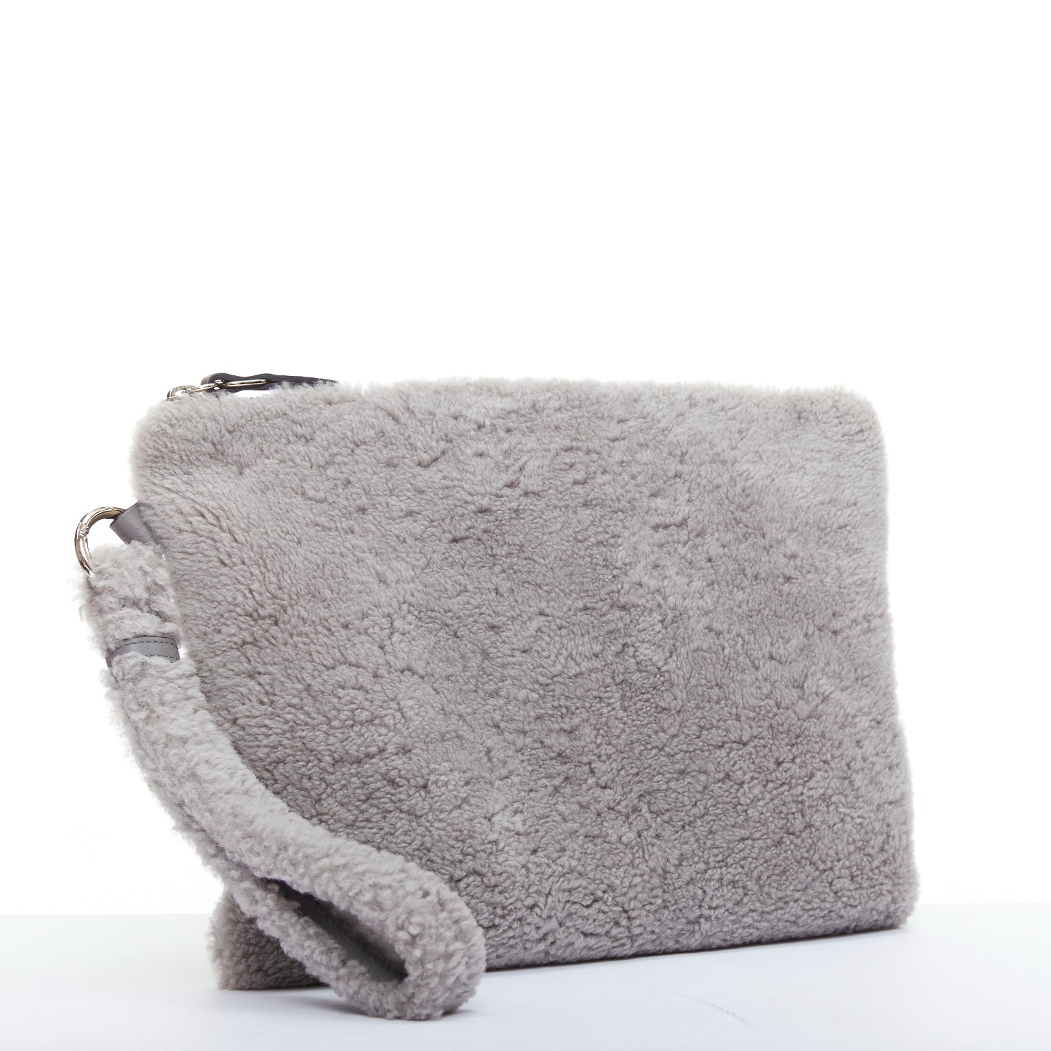 Ermenegildo Zegna Crinkled Leather Travel Bag - Image 6