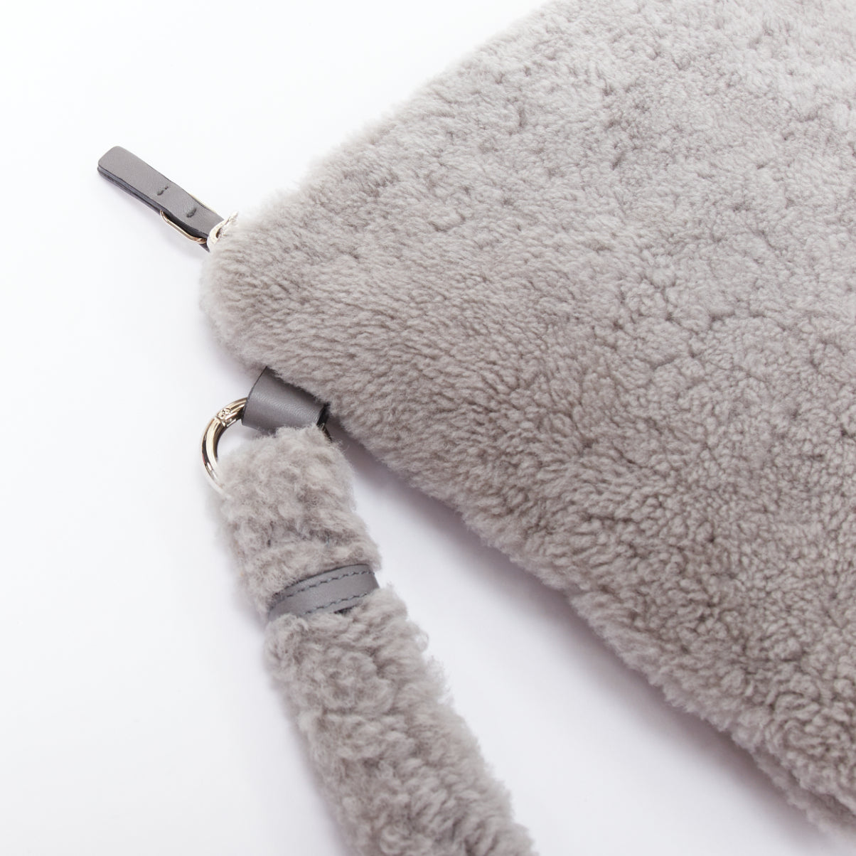 Ermenegildo Zegna Crinkled Leather Travel Bag - Detail 1