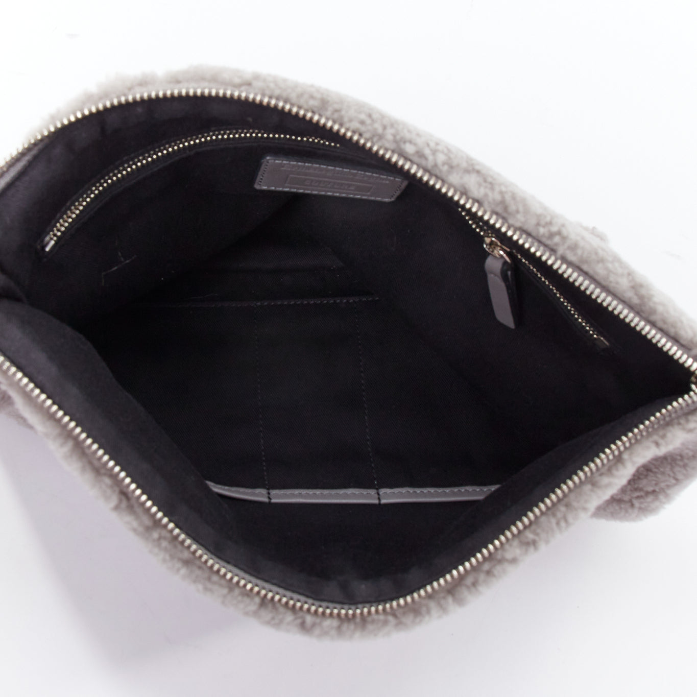 Ermenegildo Zegna Crinkled Leather Travel Bag - Image 10