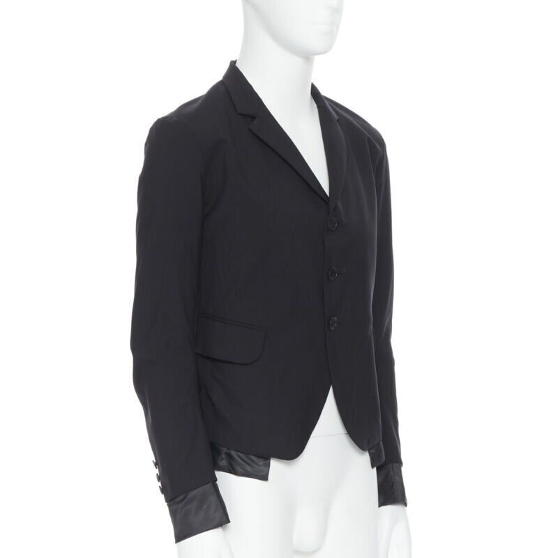 Christophe Nemeth Black Layered Blazer - Image 6
