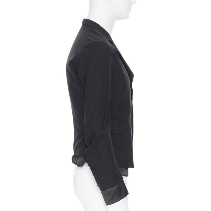 Christophe Nemeth Black Layered Blazer - 4