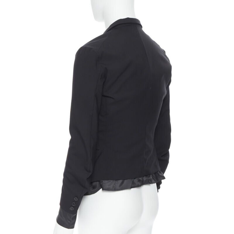 Christophe Nemeth Black Layered Blazer - Detail 1