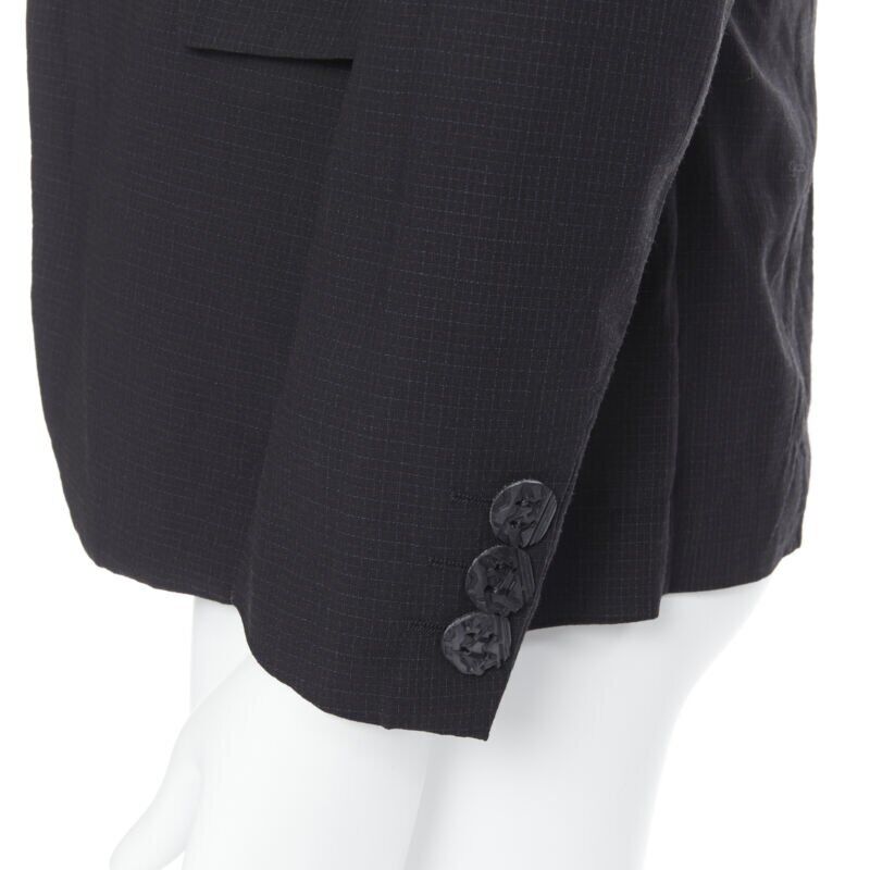 Comme Des Garcons Wool blend blazer - Back view