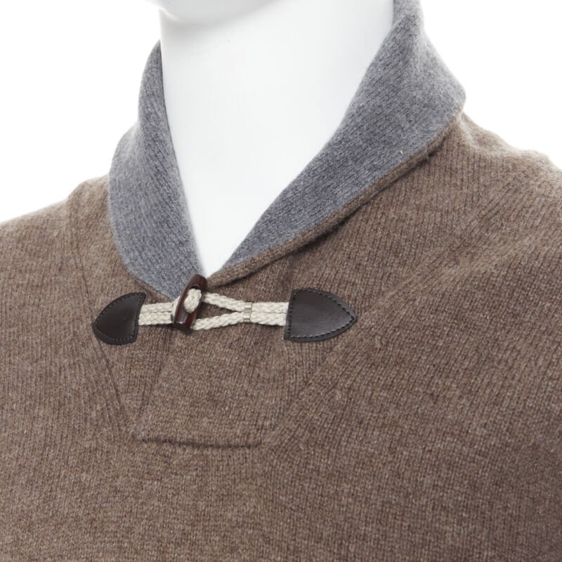 Hackett London Toggle Pullover Sweater - Back view
